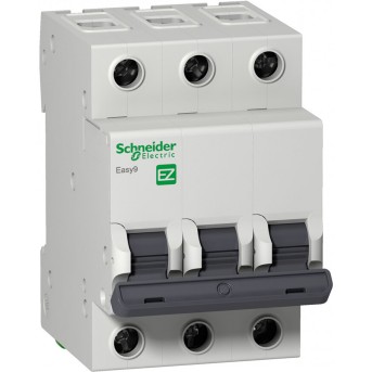 Автоматический выключатель Schneider Electric EZ9F34340 EASY 9 3П 40А С 4.5кА 400В - Metoo (1)