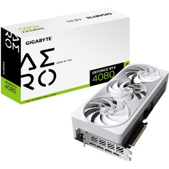 Видеокарта Gigabyte (GV-N4080AERO OC-16GD) RTX4080 AERO OC 16G - Metoo (3)