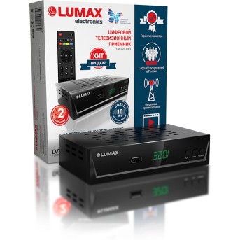 Цифровой телевизионный приемник LUMAX DV3201HD - Metoo (1)