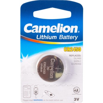 Батарейка CAMELION Lithium CR2450-BP1 - Metoo (1)