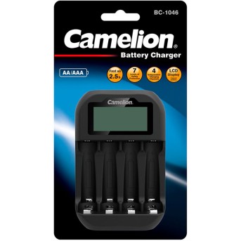 Зарядное устройство Camelion BC-1046-BLK-DB