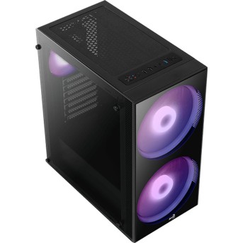 Компьютерный корпус Aerocool Menace Saturn RGB без Б/<wbr>П - Metoo (2)