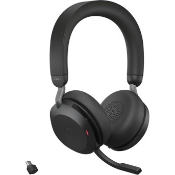 Гарнитура Jabra Evolve2 75 Link380c MS Stereo Black USB-C - Metoo (1)