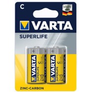 Батарейка VARTA Superlife Baby 1.5V - R14P/C (2 шт) в пленке (2014) <2014-2>