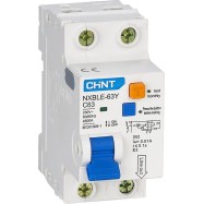 Дифференциальный автомат CHINT NXBLE-63 2P 32А 30mA тип AC 6kA