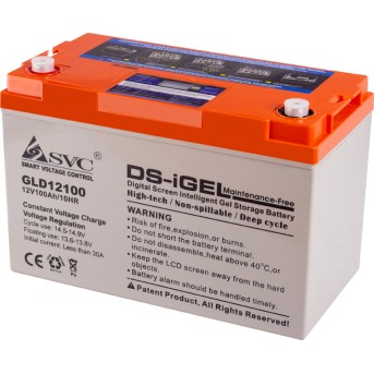 Аккумуляторная батарея SVC GLD12100 12В 100 Ач - Metoo (1)