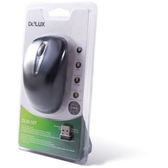 Компьютерная мышь Delux DLM-107OGB - Metoo (3)