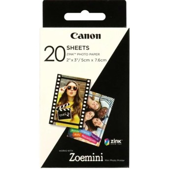 Фотобумага Canon ZINK PAPER ZP-2030 20 SHEETS EXP HB - Metoo (1)