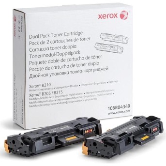 Тонер-картридж (двойная упаковка) Xerox 106R04349 - Metoo (1)