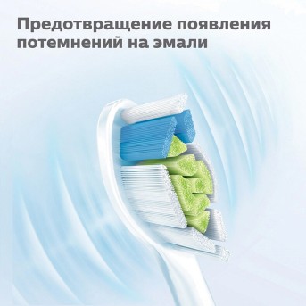 Стандартные насадки для звуковой зубной щетки Philips Sonicare Optimal White HX6064/<wbr>10 4шт - Metoo (2)