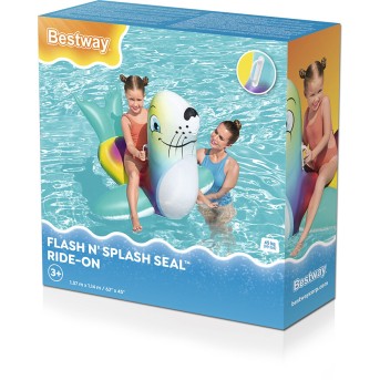 Надувная игрушка Bestway 41479 в форме морского котика для плавания - Metoo (3)