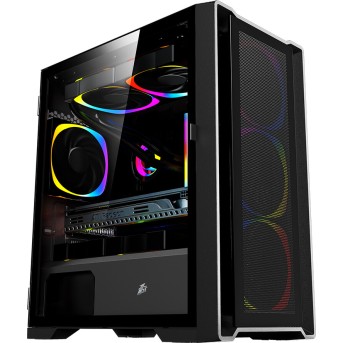 Компьютерный корпус 1STPLAYER TRILOBITE T4-BK без Б/П в Metoo.kz - Metoo (1)