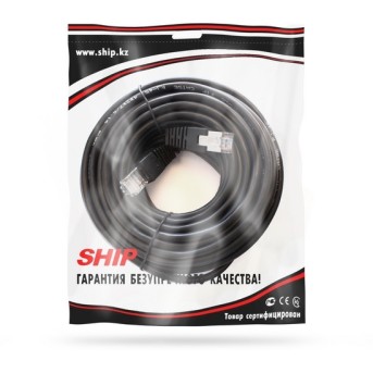 Патч-корд SHIP Cat.5e FTP LSZH RJ-45 7.5 м S4025BK0750-P - Metoo (2)