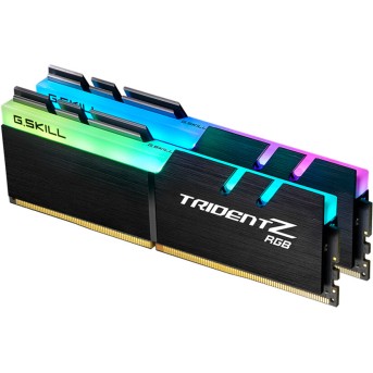 Комплект модулей памяти G.SKILL TridentZ RGB F4-3200C16D-16GTZRX DDR4 16GB (Kit 2x8GB) 3200MHz - Metoo (1)