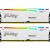 Комплект модулей памяти Kingston FURY Beast White RGB EXPO KF552C36BWEAK2-32 DDR5 32GB (Kit 2x16GB) - Metoo (2)