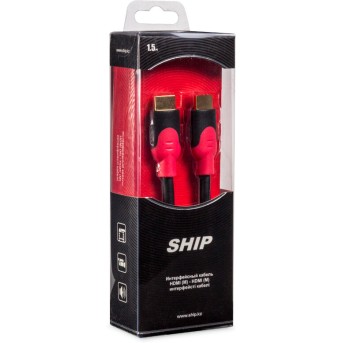 Интерфейсный кабель HDMI-HDMI SHIP SH6016-1.5B 30В Блистер - Metoo (2)