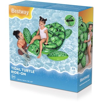 Надувная игрушка Bestway 41524 в форме черепахи для плавания - Metoo (3)