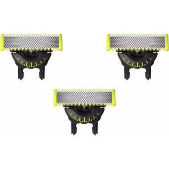 Сменные лезвия 360 Philips для OneBlade QP430/<wbr>50 3 шт - Metoo (1)