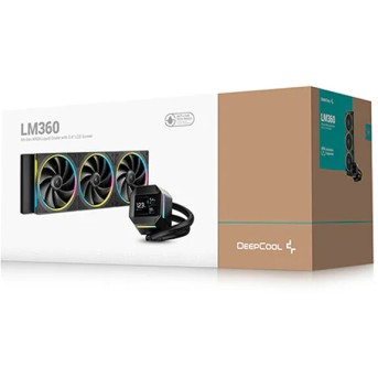 Кулер с водяным охлаждением Deepcool LM360 - Metoo (3)