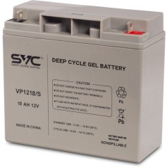 Аккумуляторная батарея SVC GL1218/<wbr>S 12В 18 Ач (180*75*165)
