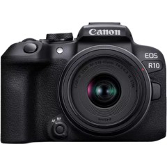 Цифровой фотоаппарат CANON EOS R10 + RF-S 18-45 mm IS STM Black