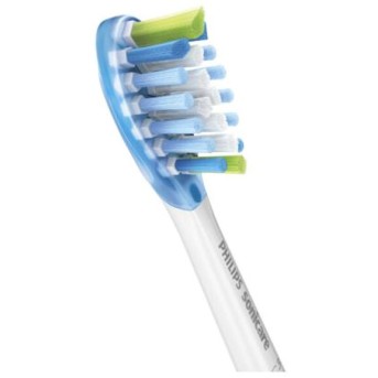 Стандартные насадки для звуковой зубной щетки Philips Sonicare Premium Plaque Defense HX9044/<wbr>17 4шт - Metoo (3)