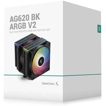 Кулер для процессора Deepcool AG620 BK ARGB V2 - Metoo (3)