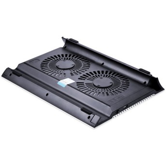 Охлаждающая подставка для ноутбука Deepcool N8 Silver 17" - Metoo (2)