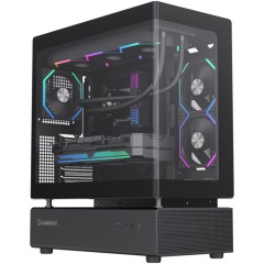 Компьютерный корпус Gamemax N80 BK Black без Б/<wbr>П
