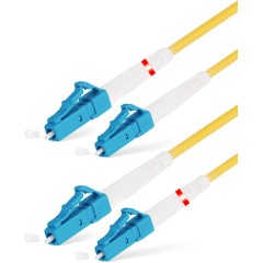 Патч Корд Оптоволоконный LC/UPC-LC/UPC SM 9/125 Duplex 3.0мм 1 м..