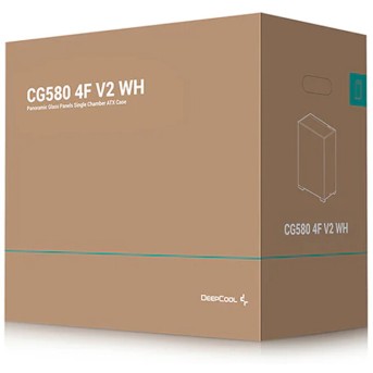 Компьютерный корпус Deepcool CG580 4F V2 WH без Б/<wbr>П - Metoo (3)