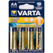Батарейка VARTA Longlife Mignon 1.5V - LR6/ AA (4 шт)