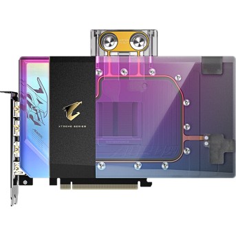 Видеокарта Gigabyte (GV-N5090AORUSX WB-32GD) RTX5090 AORUS XTREME WATERFORCE WB 32G - Metoo (1)