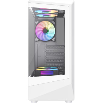 Компьютерный корпус Gamemax Vista COC AW White без Б/<wbr>П - Metoo (2)