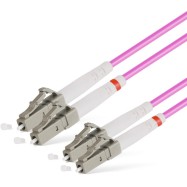 Патч Корд Оптоволоконный LC/UPC-LC/UPC MM OM3 50/125 Duplex 3.0мм 1 м..