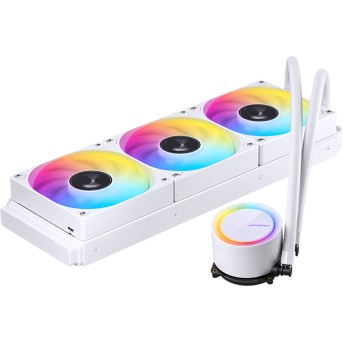Кулер с водяным охлаждением Jonsbo TG-360 White - Metoo (2)