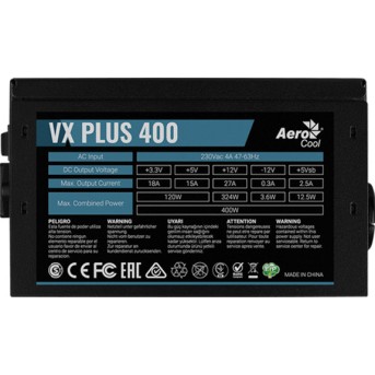 Блок питания Aerocool VX-400 PLUS - Metoo (3)