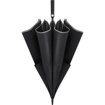 Зонт NINETYGO Doubl-layer Windproof Golf Automatic Umbrella Black - Metoo (2)