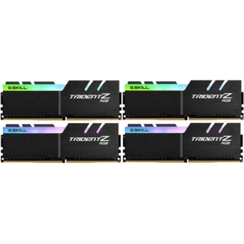 Комплект модулей памяти G.SKILL TridentZ RGB F4-3200C16Q-128GTZR DDR4 128GB (Kit 4x32GB) 3200MHz - Metoo (2)