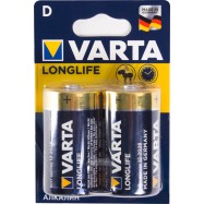 Батарейка VARTA Longlife Mono 1.5V - LR20/ D (2 шт)