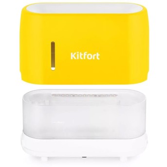 Увлажнитель-ароматизатор воздуха Kitfort КТ-2887-1 бело-желтый - Metoo (2)