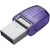 USB-накопитель Kingston DTDUO3CG3/<wbr>128GB 128GB Фиолетовый - Metoo (1)