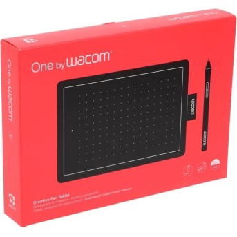 Графический планшет Wacom One by Wacom (CTL-472-S) Чёрный - Metoo (3)