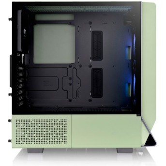 Компьютерный корпус Thermaltake Ceres 300 TG ARGB Matcha Green без Б/<wbr>П - Metoo (3)