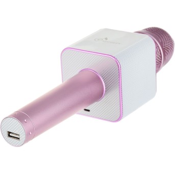 Беспроводной микрофон Q9 Розовый - Metoo (3)