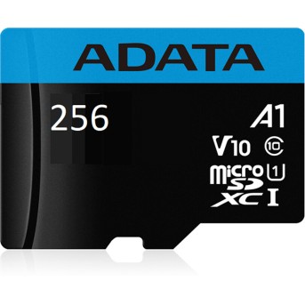 Карта памяти ADATA AUSDX256GUICL10A1-RA1 UHS-I CLASS10 A1 256GB - Metoo (2)