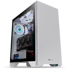 Компьютерный корпус Thermaltake S300 TG White без Б/<wbr>П