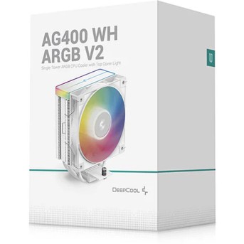 Кулер для процессора Deepcool AG400 WH ARGB V2 - Metoo (3)