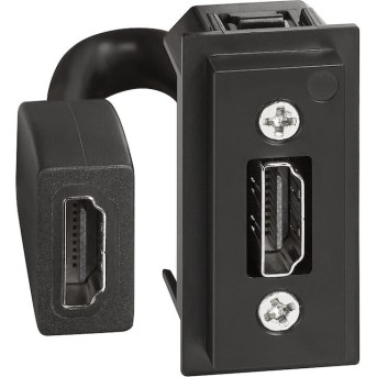 Лицевая панель Bticino KМ14 Living Now для розетки HDMI 1 модуль песочный - Metoo (2)