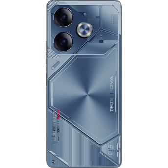 Мобильный телефон TECNO POVA 6 (LI7) 256+12 GB Interstellar Blue - Metoo (2)